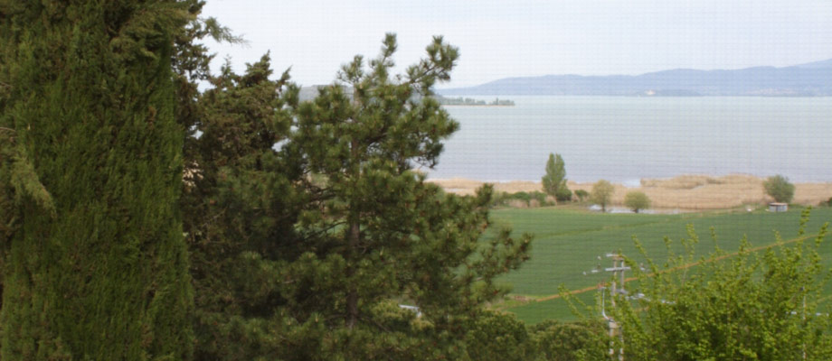 Con vista sul Lago Trasimeno